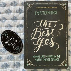 The Best Yes - Lisa Terkeurst author